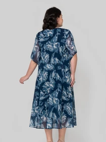 Сукні All Posa модель ap101866p-sinj Фото