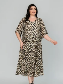Платья All Posa модель ap101866p-leopard Фото