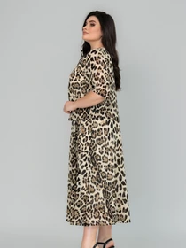 Платья All Posa модель ap101866p-leopard Фото