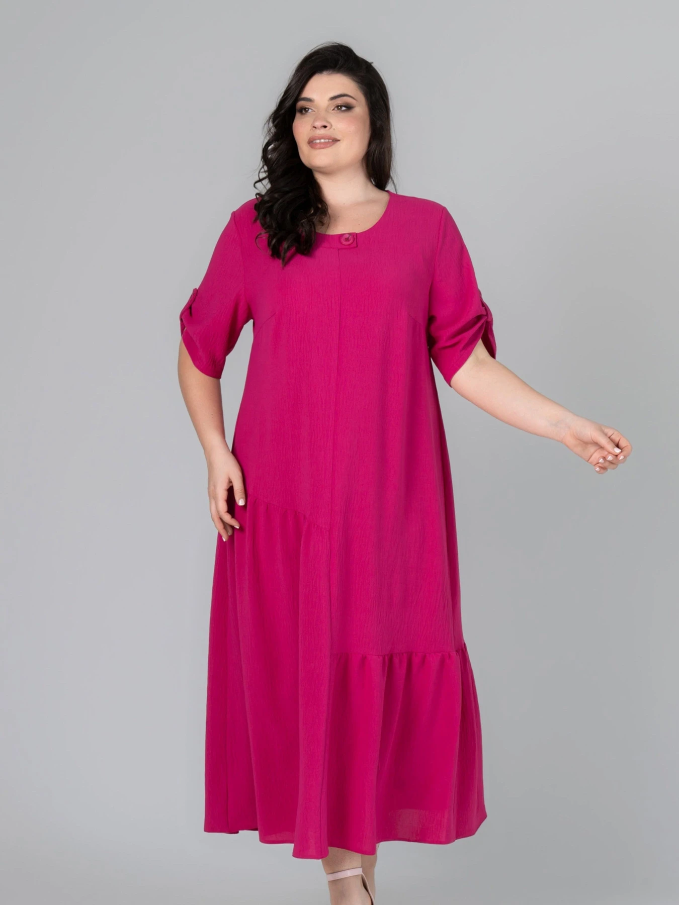 Сукні All Posa модель ap101849p-malina Сукні All Posa модель ap101849p-malina Фото