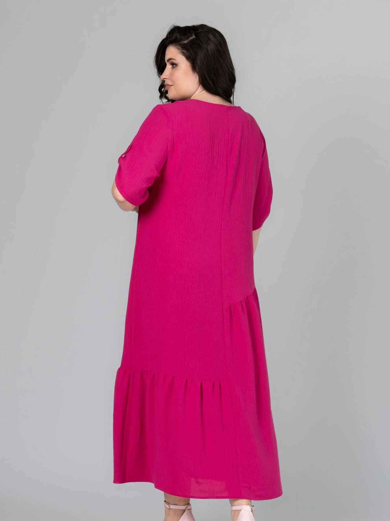 Сукні All Posa модель ap101849p-malina Сукні All Posa модель ap101849p-malina Фото