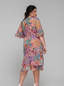Сукні All Posa модель ap101842p-persik Фото