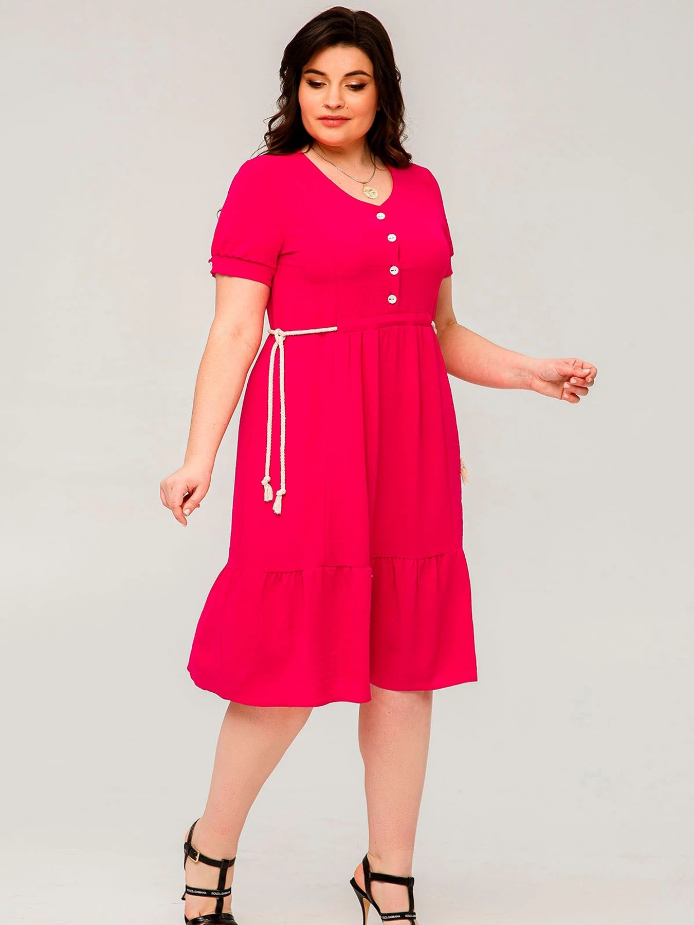 Сукні All Posa модель ap101488p-malina Фото