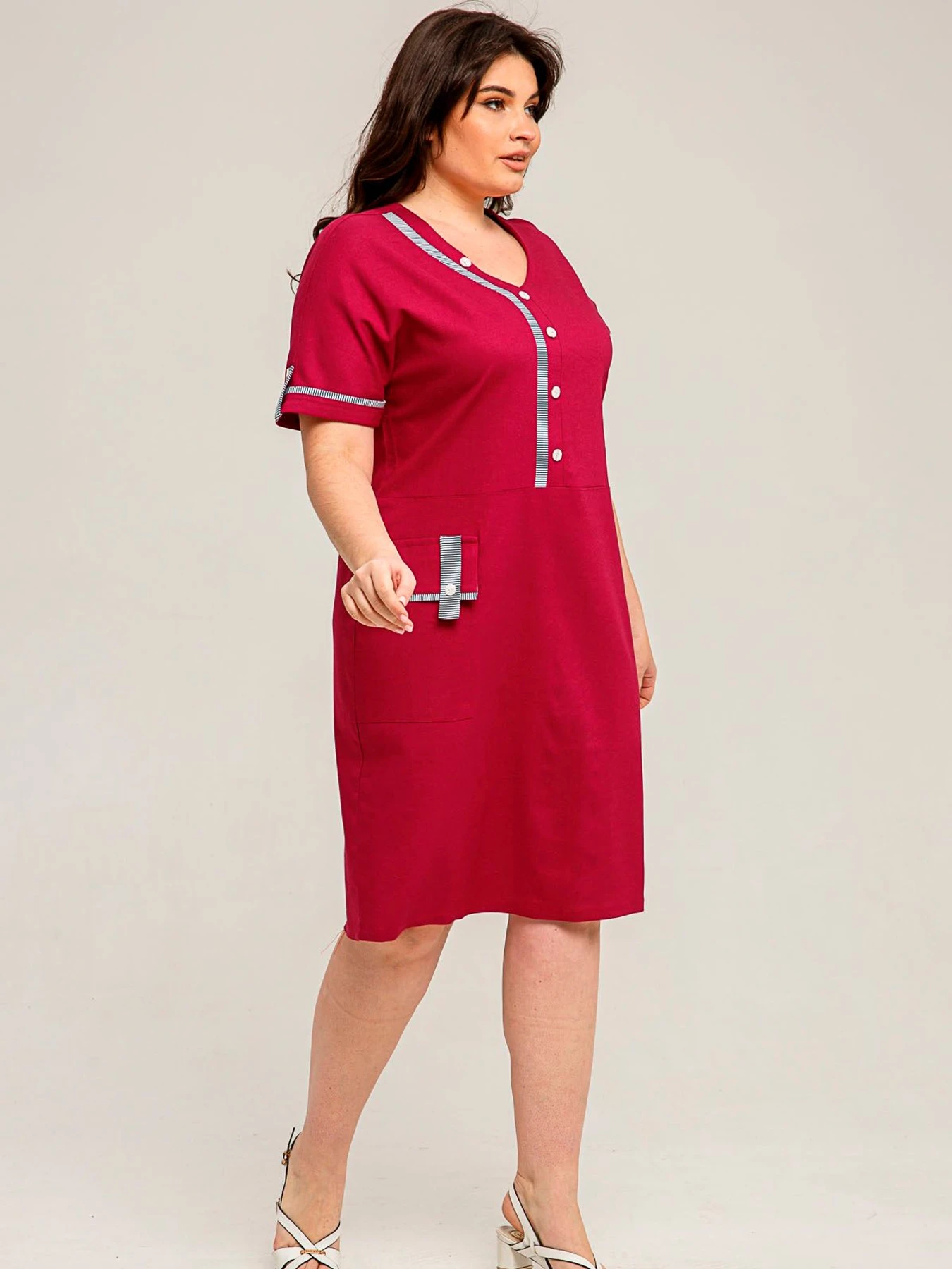 Сукні All Posa модель ap101407p-malina Фото