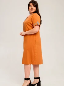 Сукні All Posa модель ap101407p-karamelx Фото