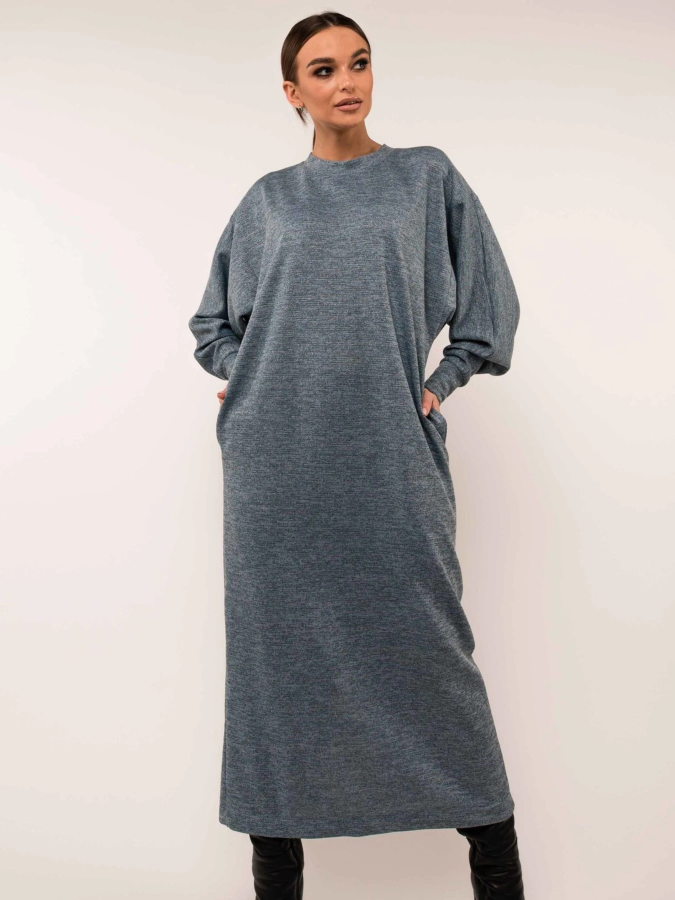 Платья RiMari модель 3520-blakitnij Платья RiMari модель 3520-blakitnij Фото