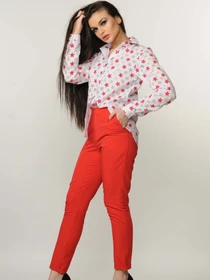 Брюки RiMari модель 5-1-14-18-chervonij Фото