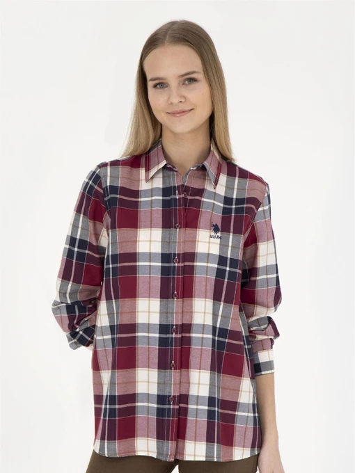 Рубашки US Polo модель G082SZ004.000.1758062.VR014 Фото