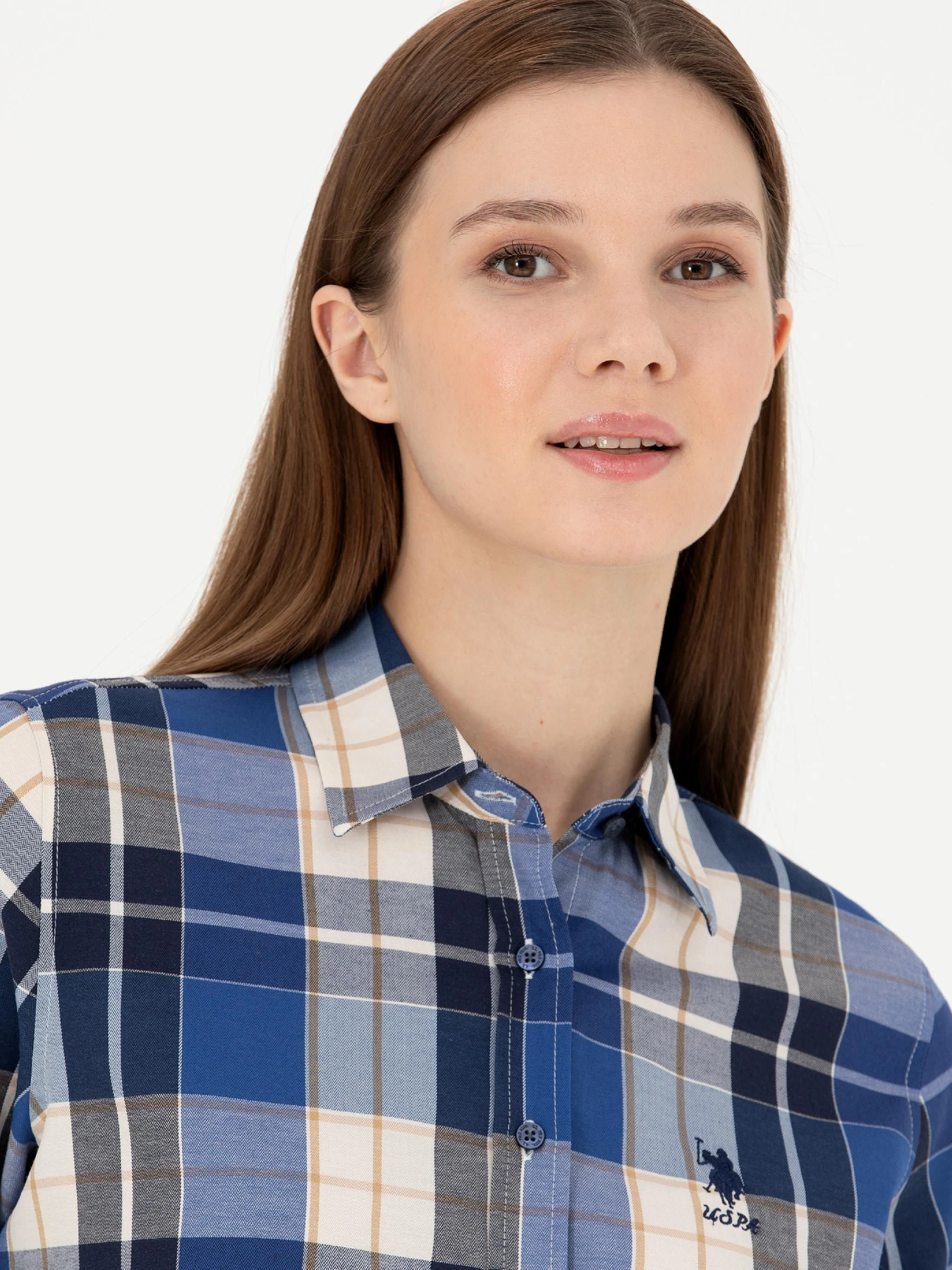 Рубашки US Polo модель G082SZ004.000.1758062.VR033 Фото