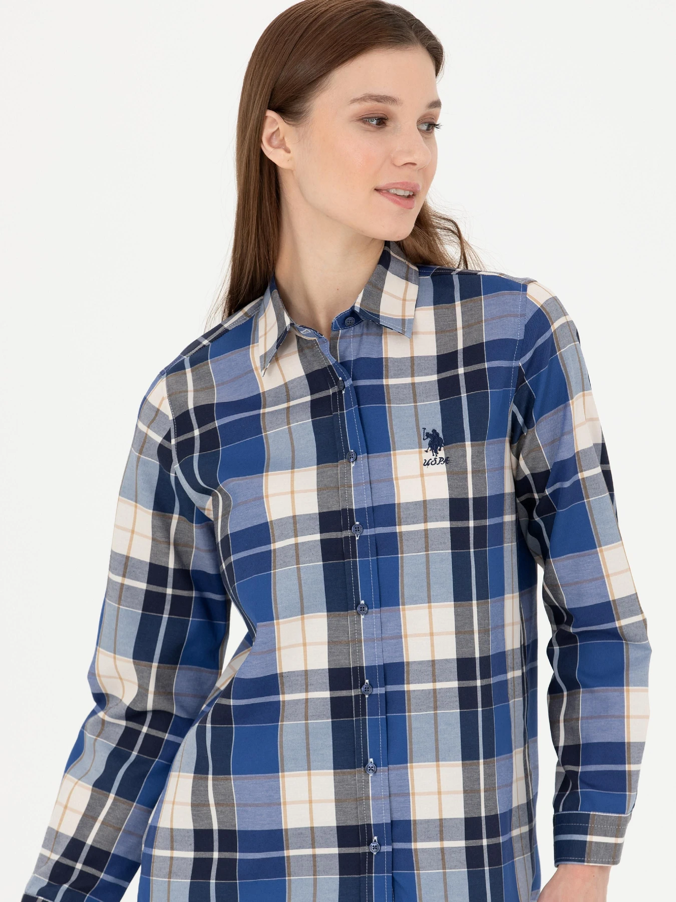 Рубашки US Polo модель G082SZ004.000.1758062.VR033 Фото