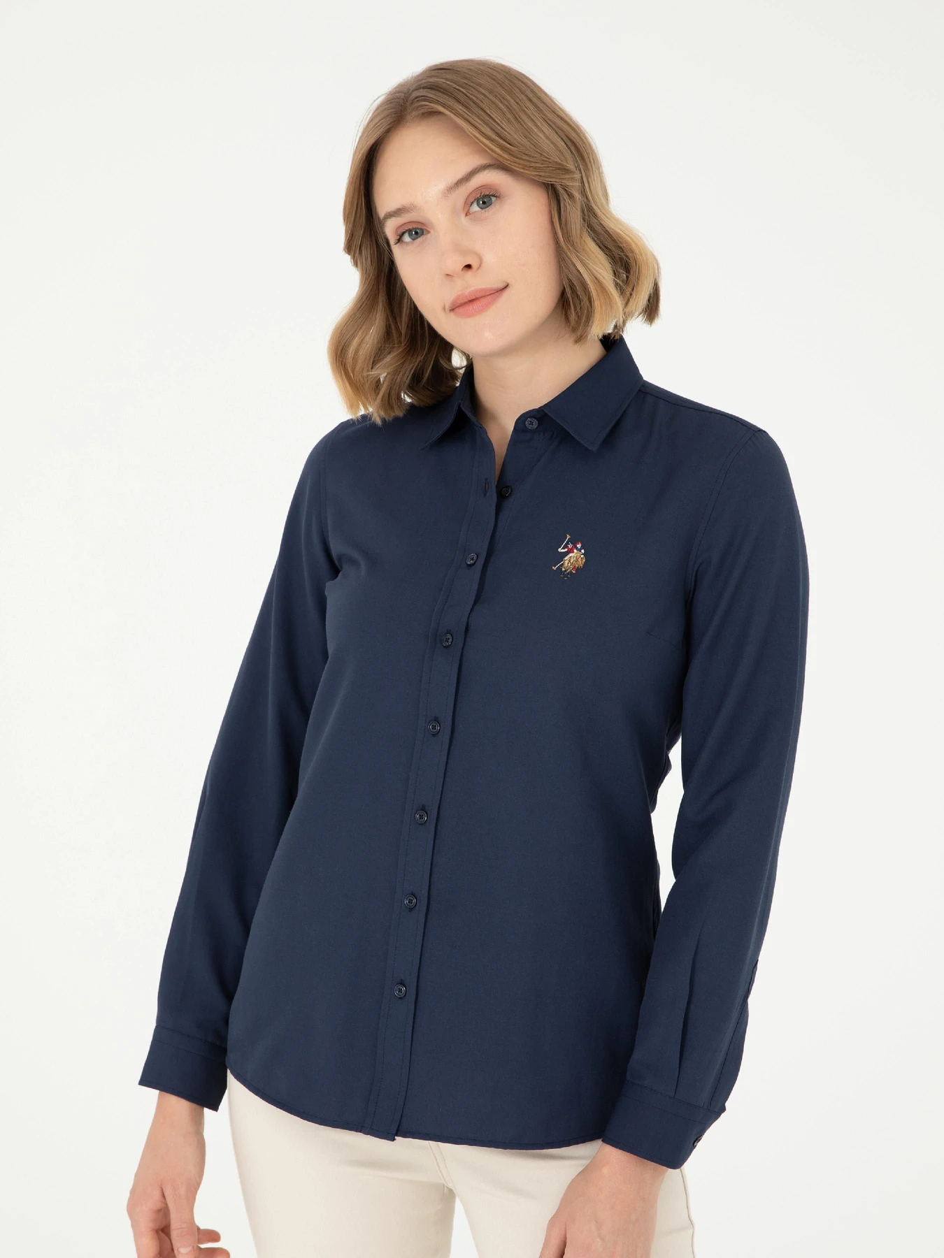 Рубашки US Polo модель G082GL004.000.1961448.VR033 Фото