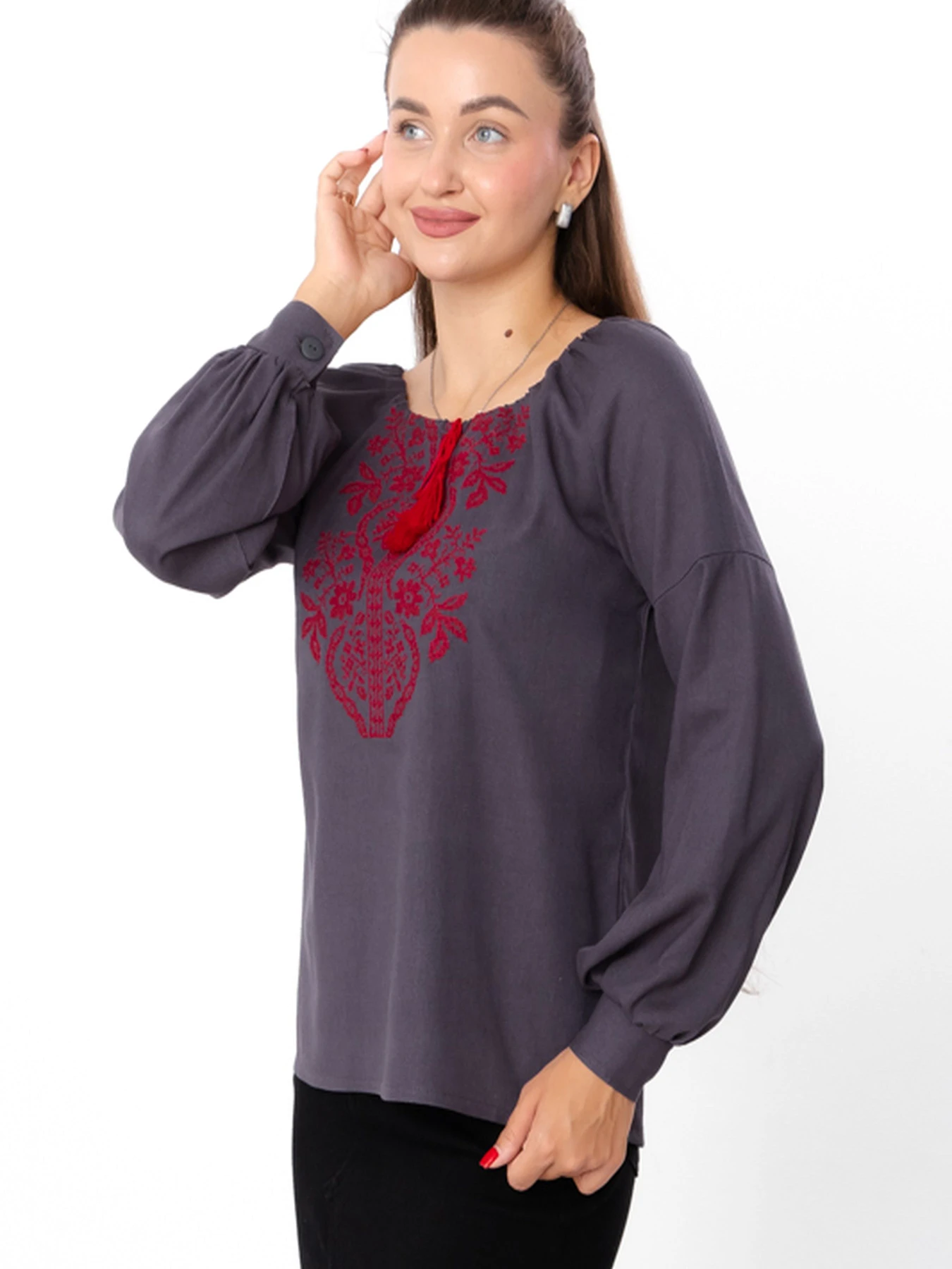 Вышиванки Носи своє модель 8439-070-22-temnij-graft Вышиванки Носи своє модель 8439-070-22-temnij-graft Фото