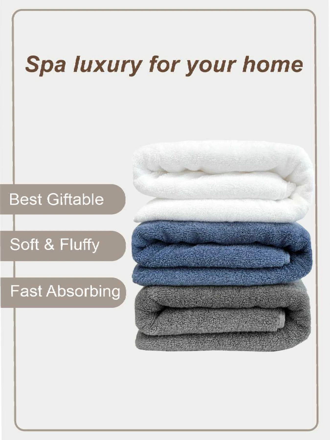 Полотенце Махровое (Хлопок) для ванной, отелей, SPA, саун, басейна XL - Белый Lovely Svi модель 320124 Полотенце Махровое (Хлопок) для ванной, отелей, SPA, саун, басейна XL - Белый Lovely Svi модель 320124 Фото