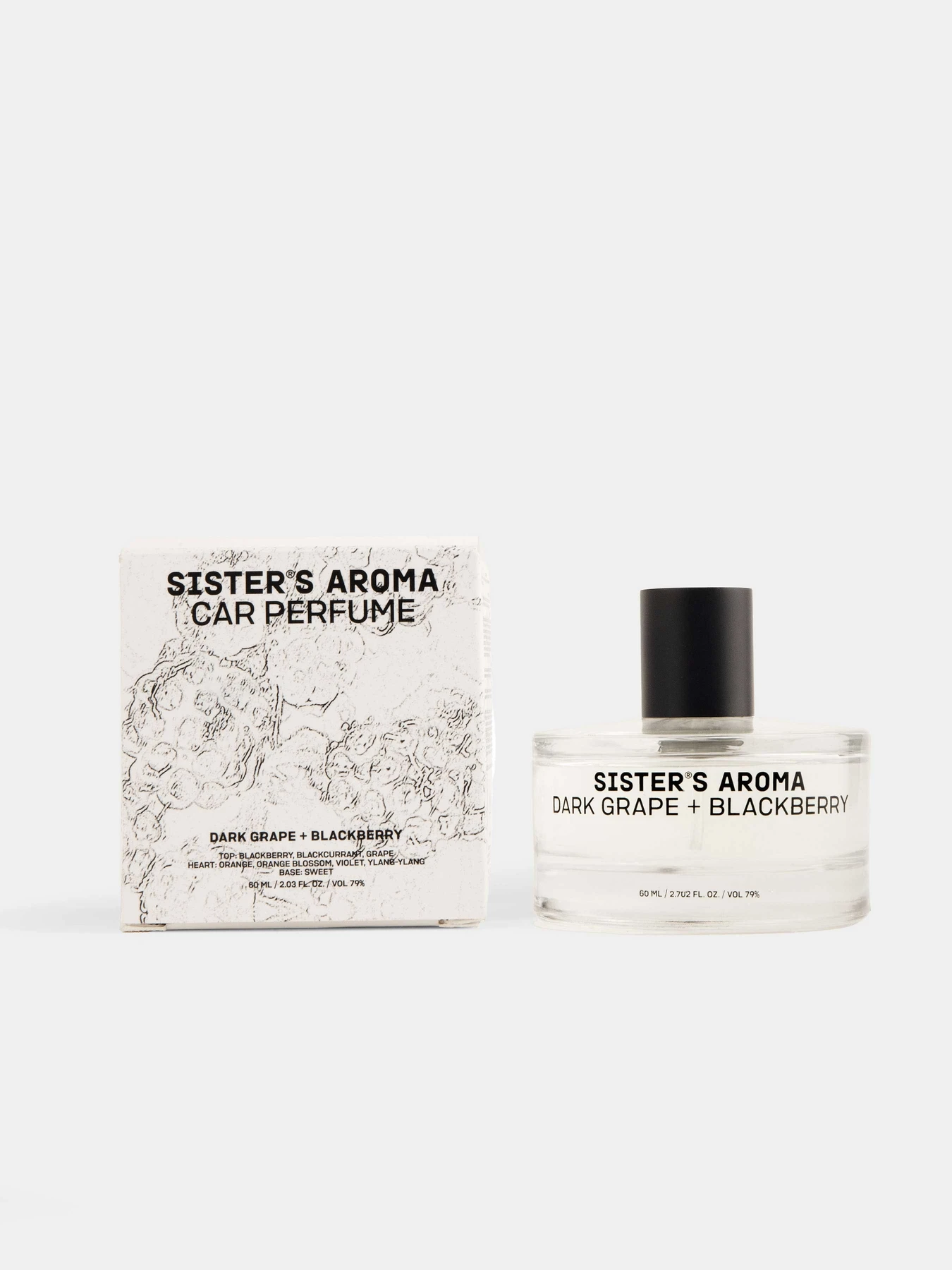 Аромат в авто Виноград и ежевика Sister’s Aroma модель 4820227784738 Аромат в авто Виноград и ежевика Sister’s Aroma модель 4820227784738 Фото