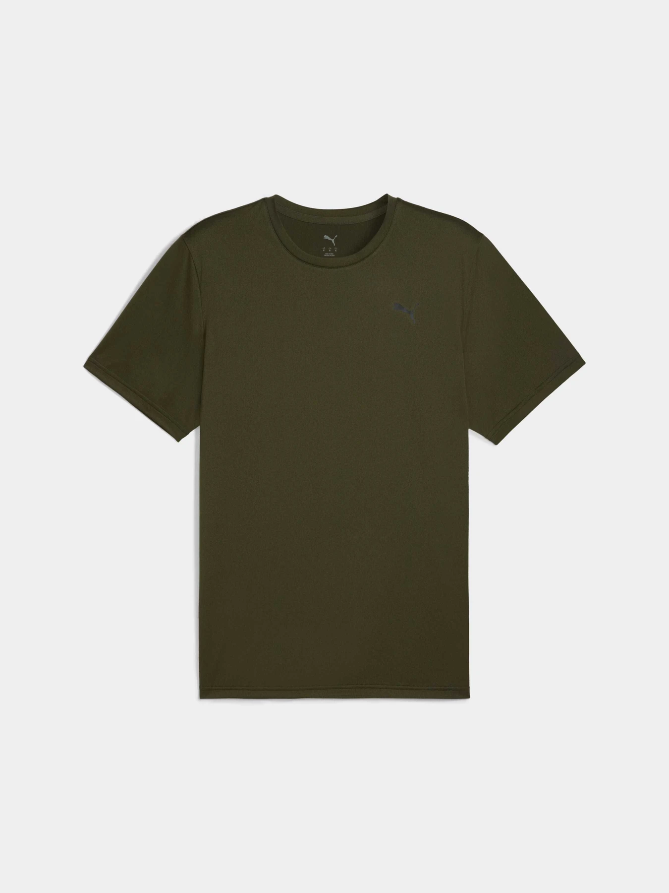 Футболки і поло PUMA M Tad Ess Solid Cat Tee Lc модель 525908 Футболки і поло PUMA M Tad Ess Solid Cat Tee Lc модель 525908 Фото