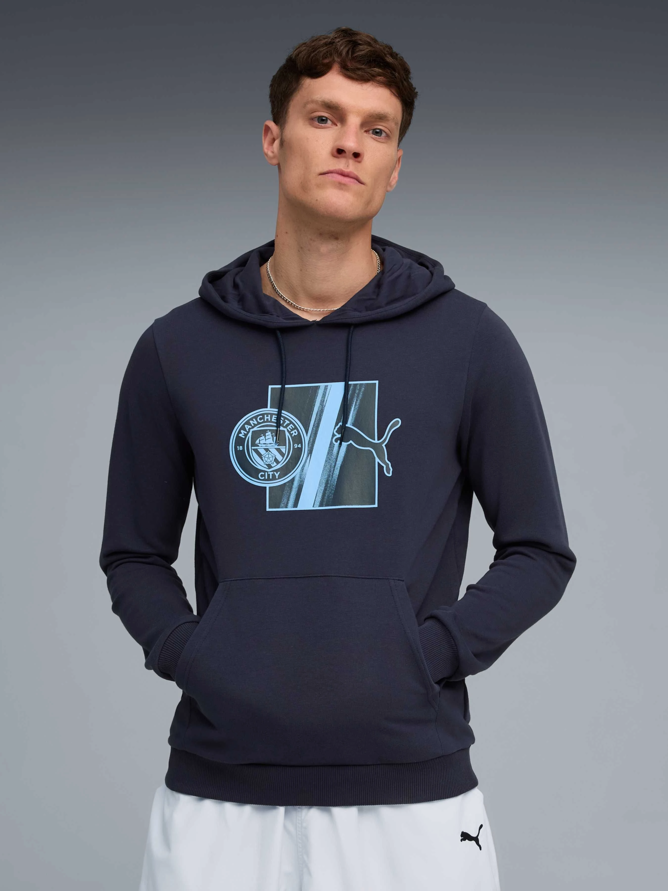 Чоловіче Худі PUMA Mcfc Ftblculture Hoodie фото 3