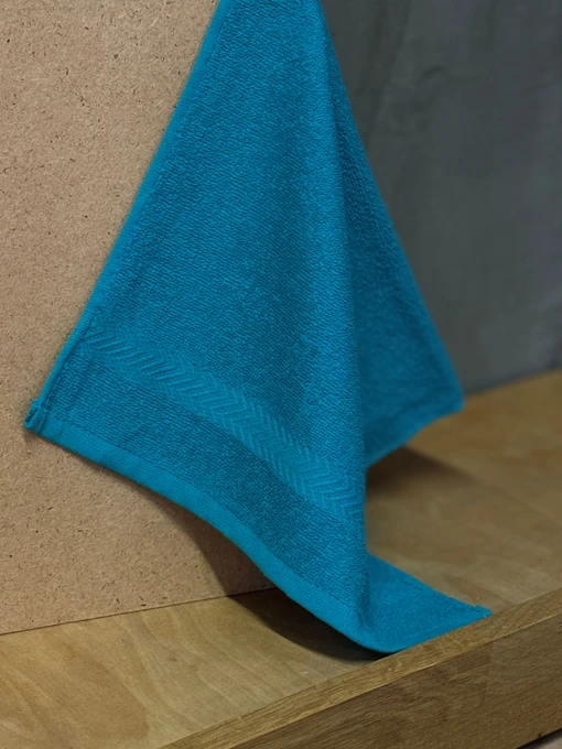 Комплект махрових серветок для рук 6 шт. Turquoise Ecotton модель 25224 Фото