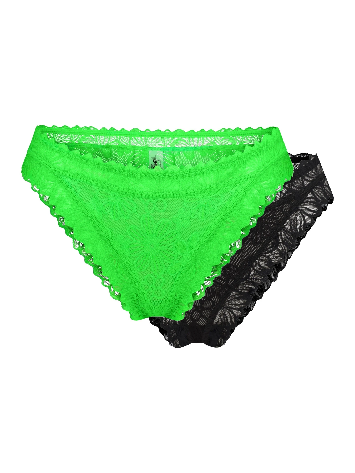 Нижня білизна Brabrabra Мереживки модель SLZ27802004_green.black Фото
