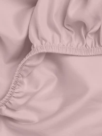 Простирадло на резинці сатин BLUSH Cosas модель 19Satin_Blush_60x120x12 Фото