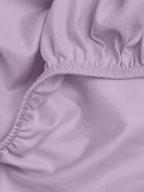 Простынь на резинке сатин LAVENDER Cosas модель 25Satin_Lavender_60x120x12 Фото