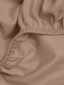 Простынь на резинке сатин SAND Cosas модель 27Satin_Sand_60x120x12 Фото