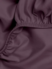 Простынь на резинке сатин PLUM Cosas модель 32Satin_Plum_60x120x12 Фото