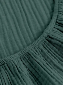 Простынь на резинке муслин PINE Cosas модель 41MuslinFourLayer_Pine_60x120x12 Фото