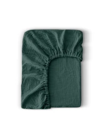 Простынь на резинке муслин PINE Cosas модель 41MuslinFourLayer_Pine_60x120x12 Фото