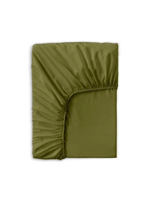 Простынь на резинке сатин AVOCADO Cosas модель 53Satin_Avocado_60x120x12 Фото