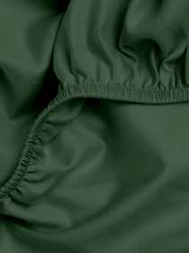 Простынь на резинке сатин GREEN Cosas модель 54Satin_Green_60x120x12 Фото