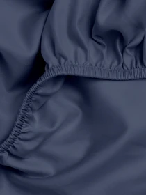 Простынь на резинке сатин INDIGO Cosas модель 65Satin_Indigo_60x120x12 Фото