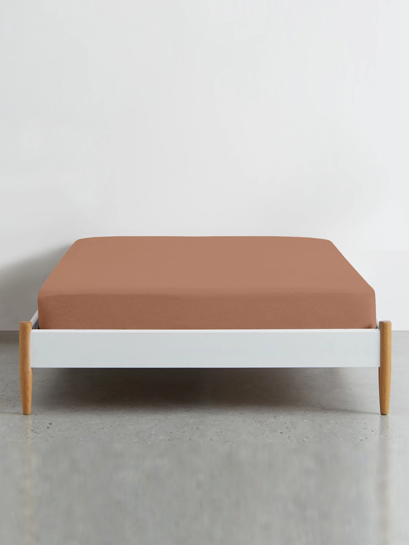 Простынь на резинке ранфорс CARAMEL Cosas модель Caramel13_100x200x20 Фото