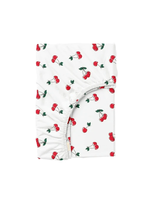 Простирадло на резинці ранфорс CHERRY Cosas модель CherryBerry_120 Фото