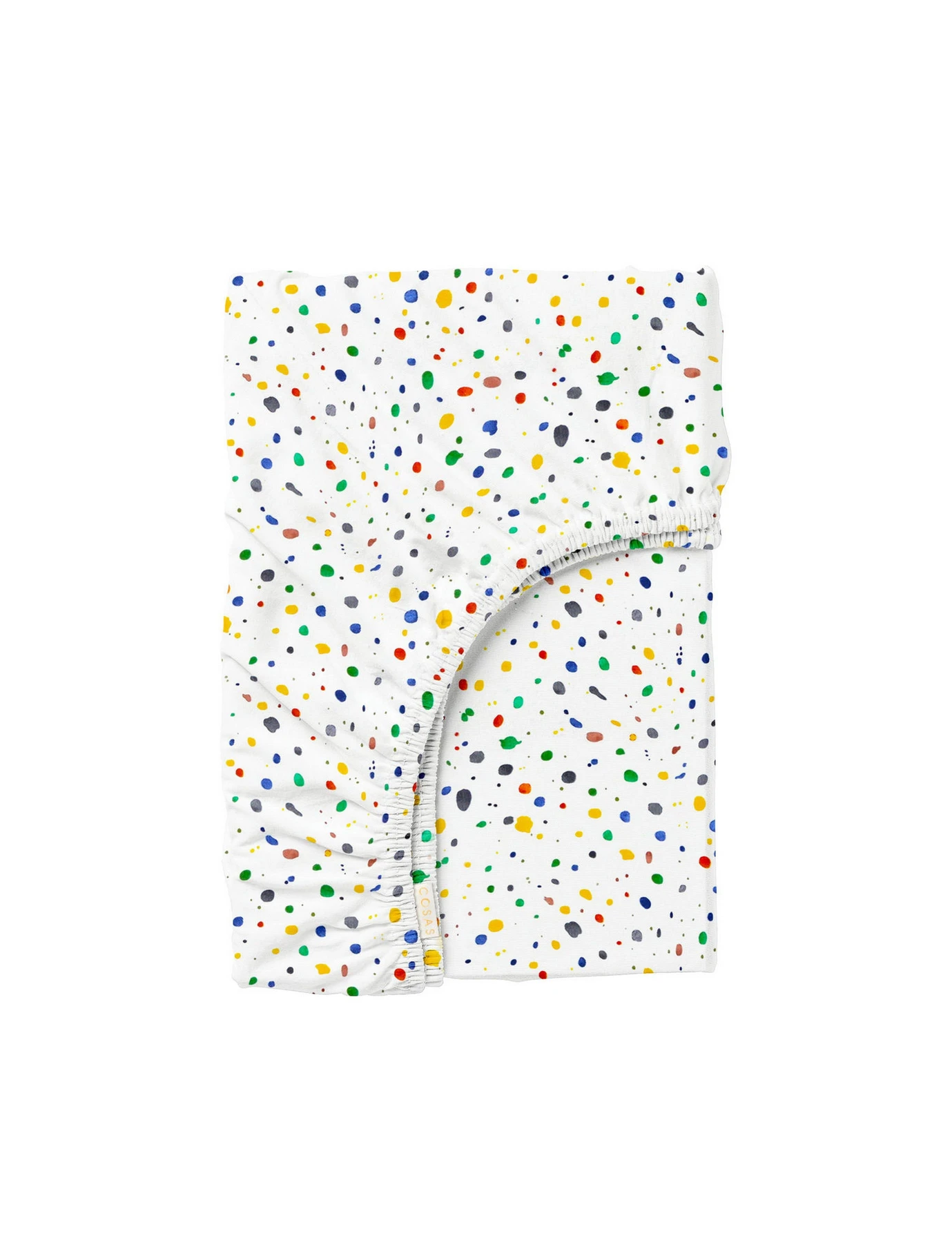 Простынь на резинке ранфорс DOTS Cosas модель ColorBlotsV6-6662_120 Простынь на резинке ранфорс DOTS Cosas модель ColorBlotsV6-6662_120 Фото
