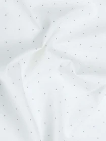 Простирадло на резинці ранфорс MINI DOTS Cosas модель DotsGreyMiniWhite_120 Фото