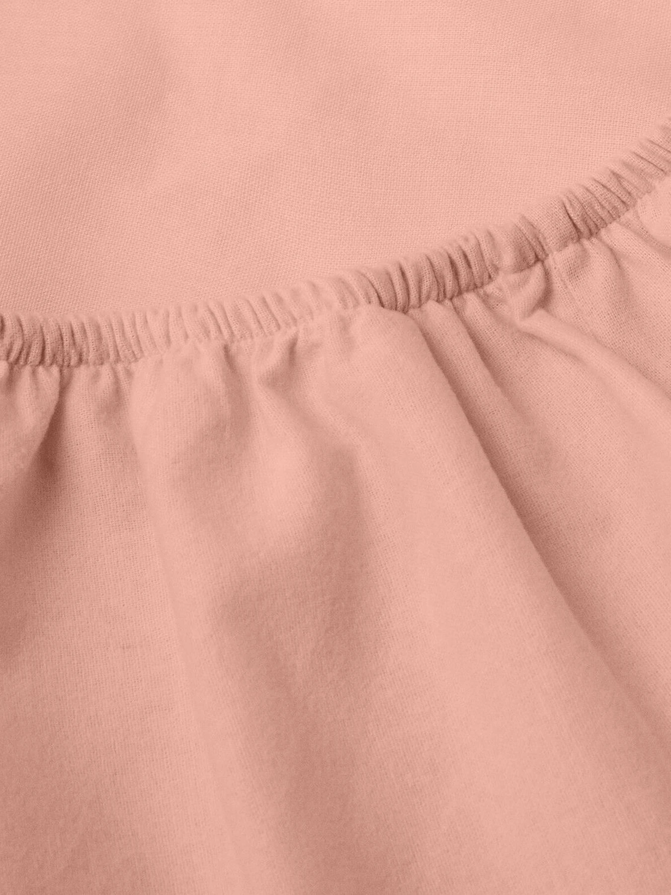 Простынь на резинке фланель PEACH Cosas модель Flannel_03Peach_60x120x12 Простынь на резинке фланель PEACH Cosas модель Flannel_03Peach_60x120x12 Фото