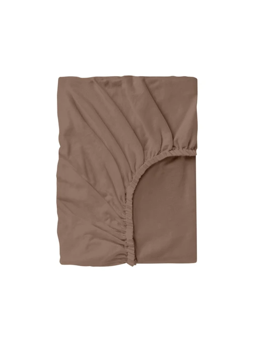 Простирадло на резинці фланель LATTE Cosas модель Flannel_27Latte_60x120x12 Фото