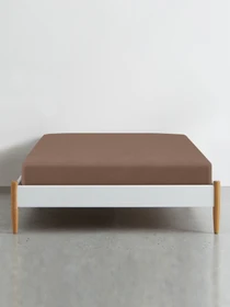 Простынь на резинке фланель LATTE Cosas модель Flannel_27Latte_60x120x12 Фото