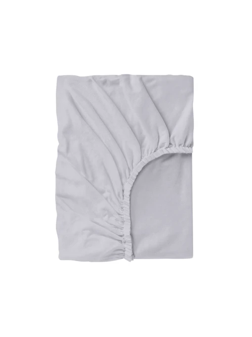 Простирадло на резинці фланель SILVER Cosas модель Flannel_36Silver_60x120x12 Фото