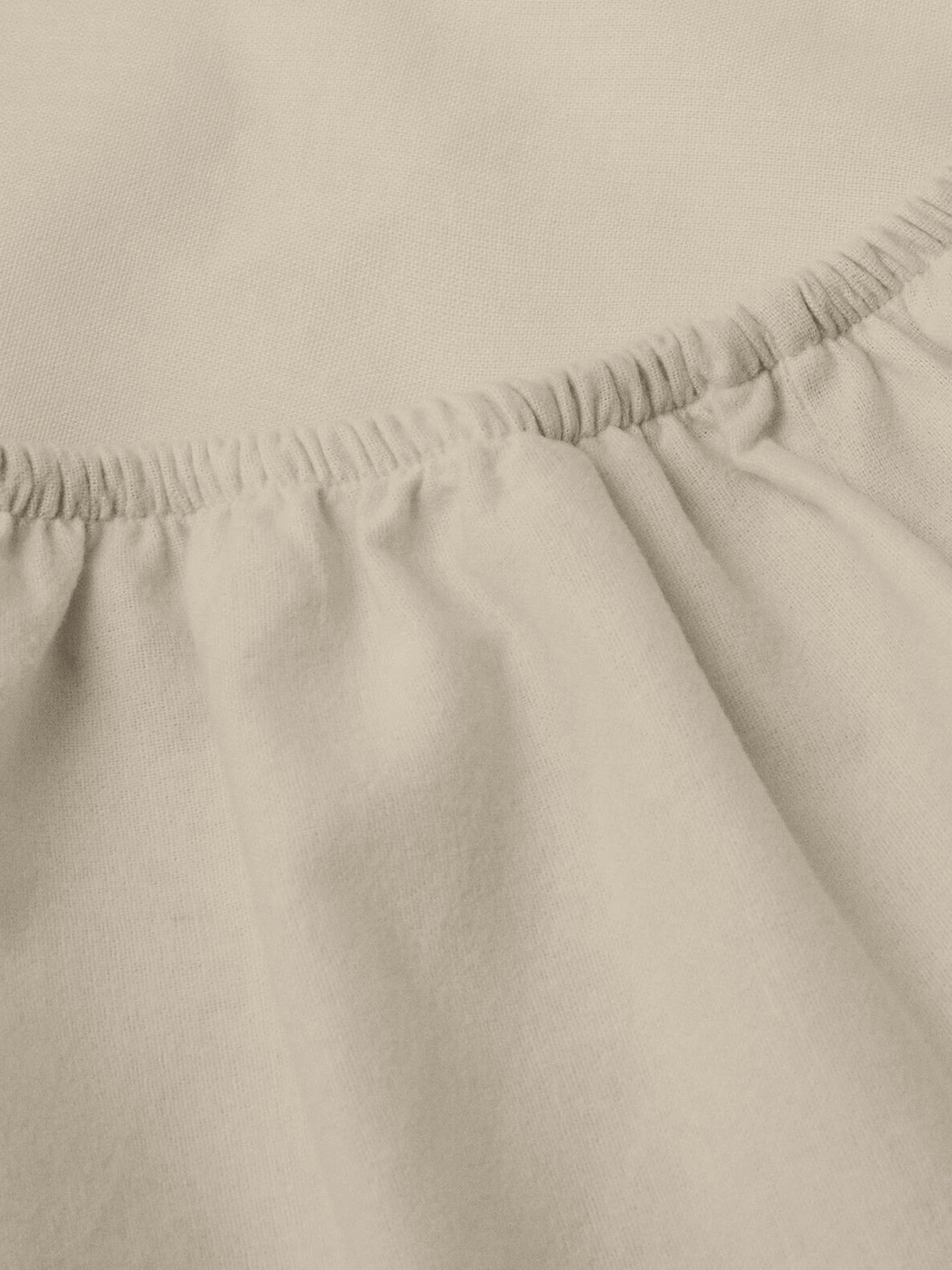 Простынь на резинке фланель ALMOND Cosas модель Flannel_62Almond_60x120x12 Простынь на резинке фланель ALMOND Cosas модель Flannel_62Almond_60x120x12 Фото