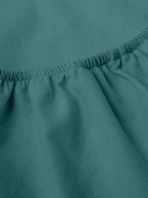 Простирадло на резинці фланель AZURE Cosas модель Flannel_68Azure_60x120x12 Фото