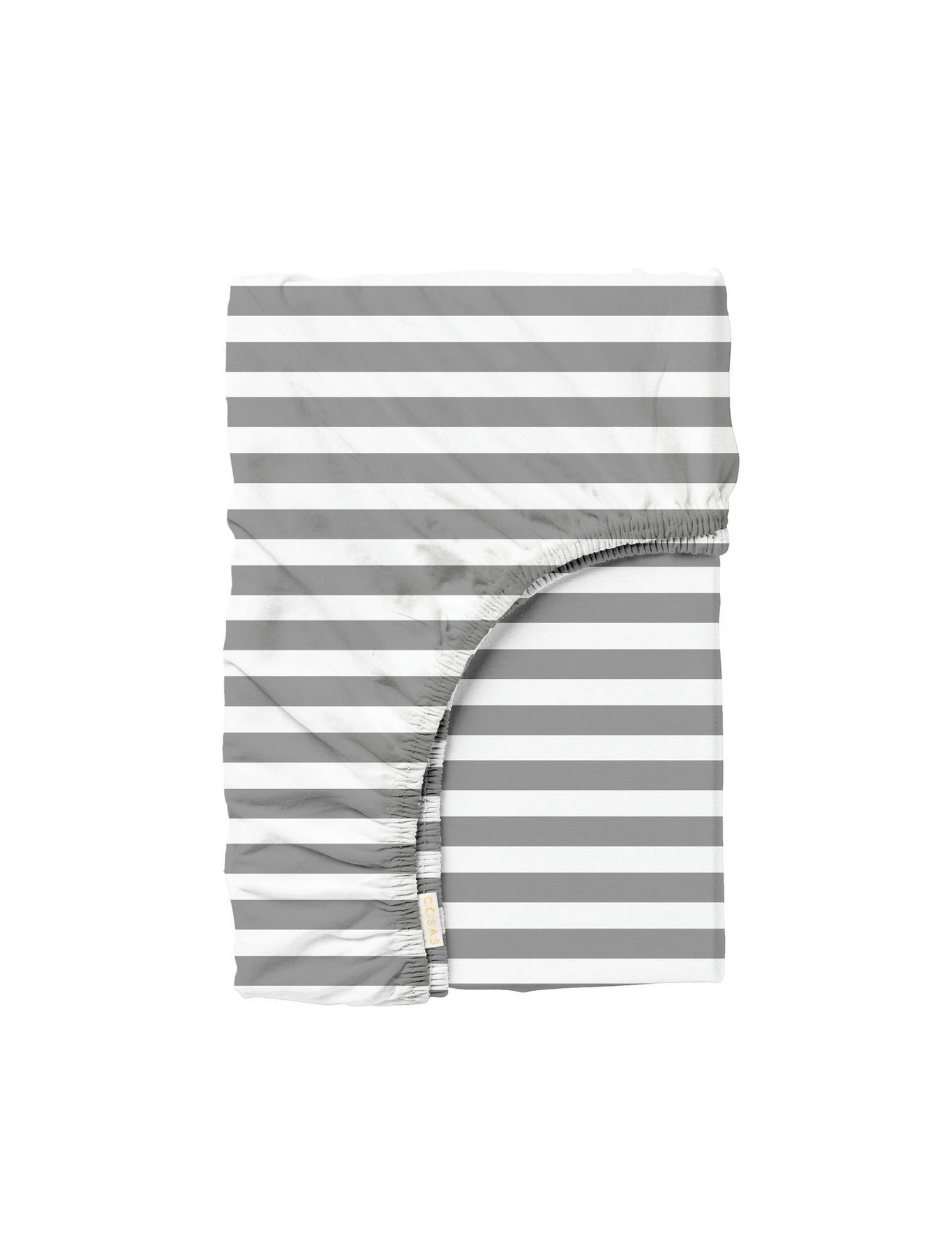 Простынь на резинке ранфорс SHADOW LINE Cosas модель LineGrey_100x200x20 Фото