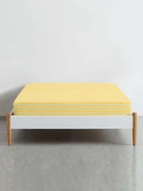 Простынь на резинке ранфорс HONEY LINE Cosas модель LineYellow-5045_120 Фото