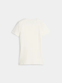Футболки і поло PUMA Classics Ribbed Slim Tee модель 621382 Фото