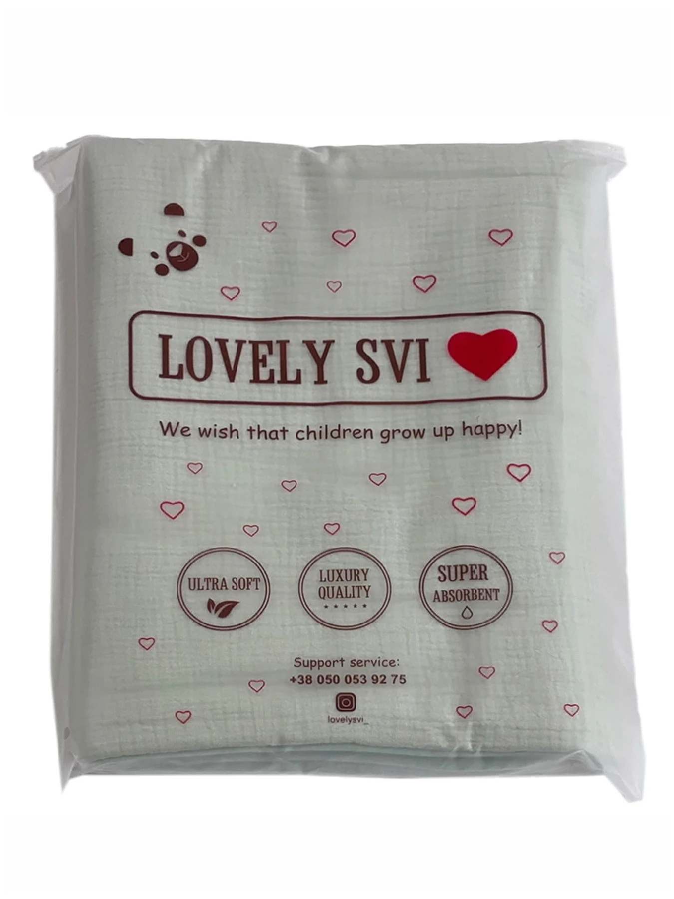 Плед Детский Хлопок Муслин - двухсторонний - Зеленый Lovely Svi модель 501257 Плед Детский Хлопок Муслин - двухсторонний - Зеленый Lovely Svi модель 501257 Фото
