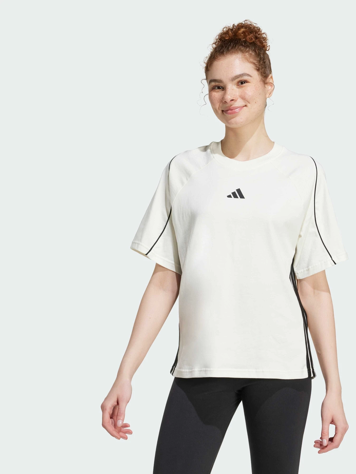 Футболки і поло Adidas 3 Stripes модель JW0450 Футболки і поло Adidas 3 Stripes модель JW0450 Фото