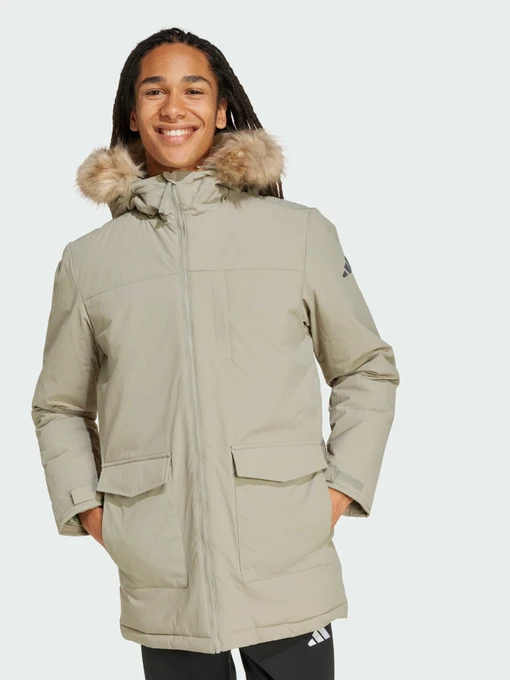 Куртки и дубленки Adidas модель JX7747 Фото