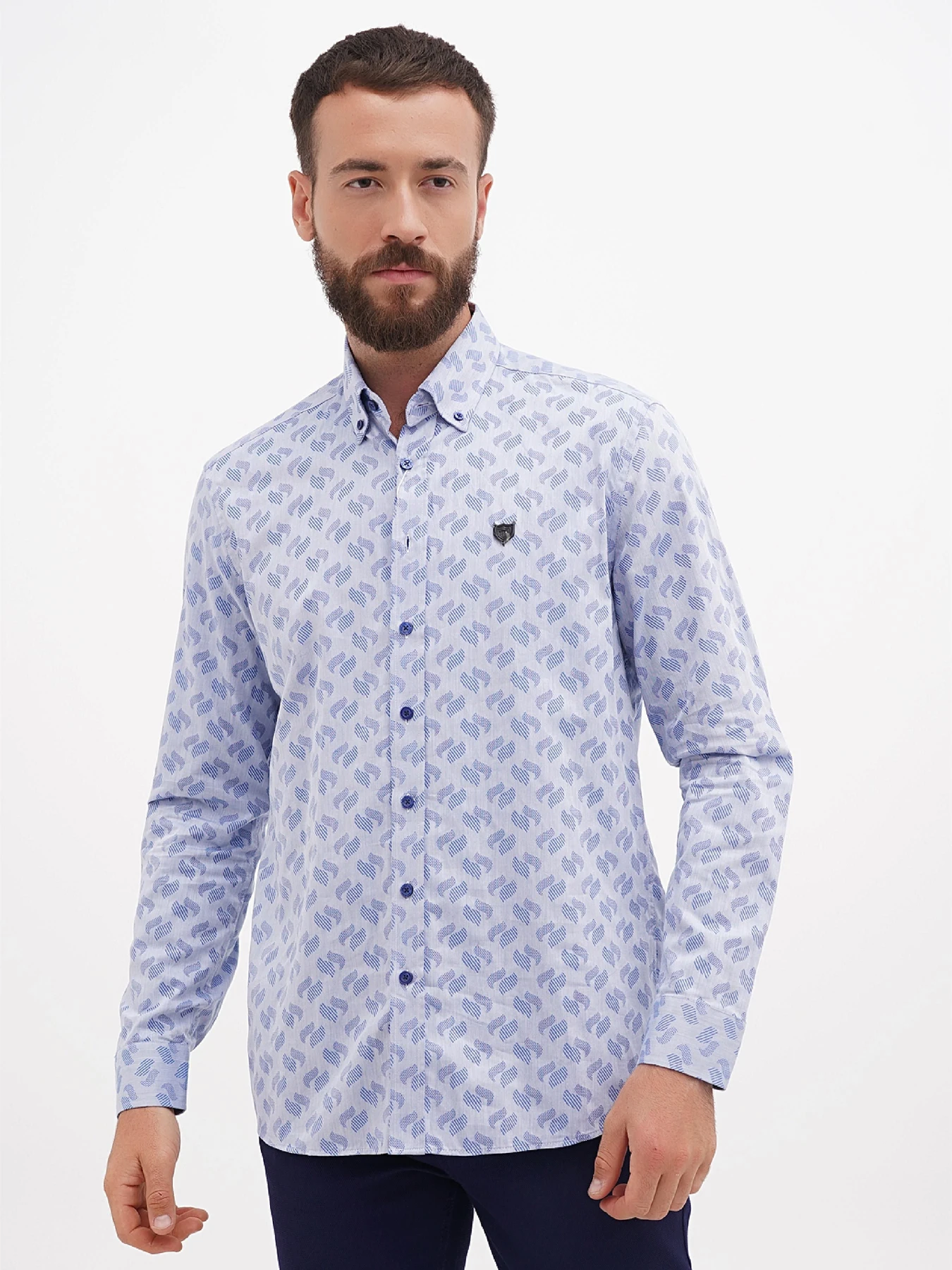 Рубашки US Polo модель G081SZ004.000.1459931.VR212 Фото