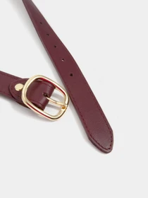 Ремені URBAN TRACE модель UT-W-61-3.0_burgundy_gold Фото