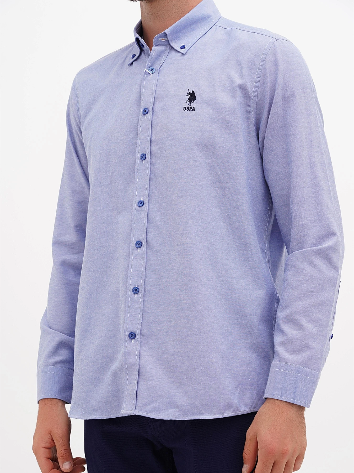 Рубашки US Polo модель G081GL004.000.1450315.VR032 Фото